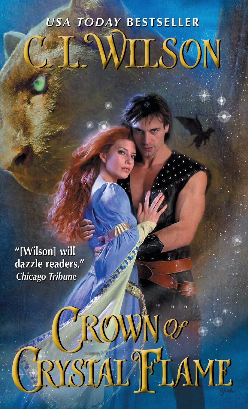 Crown Of Crystal Flame: A Paranormal Romance (Tairen Soul, 5),Used