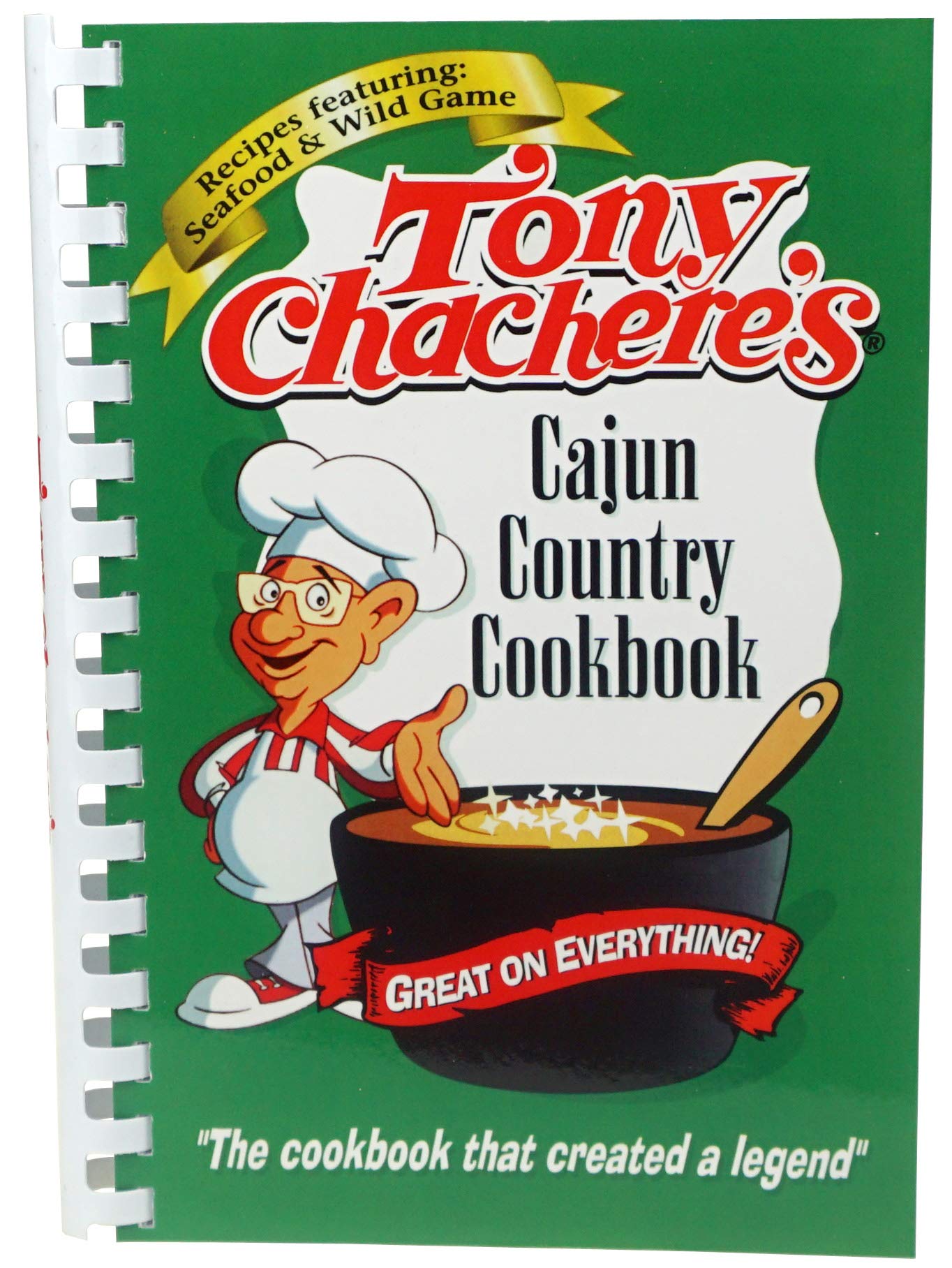 Tony Chachere's Cajun Country Cookbook,Used