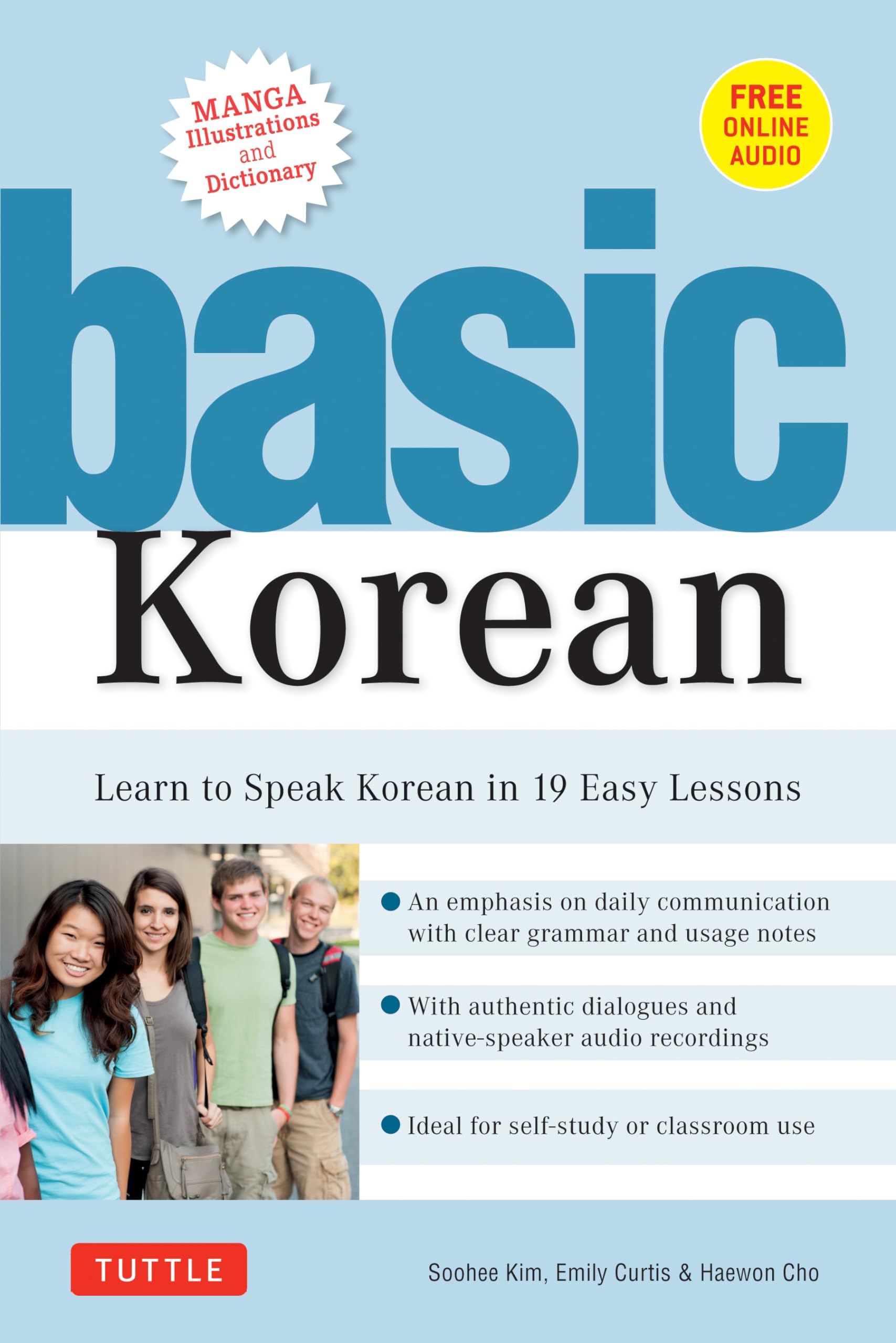 Basic Korean: Learn To Speak Korean In 19 Easy Lessons (Companion Online Audio And Dictionary),Used