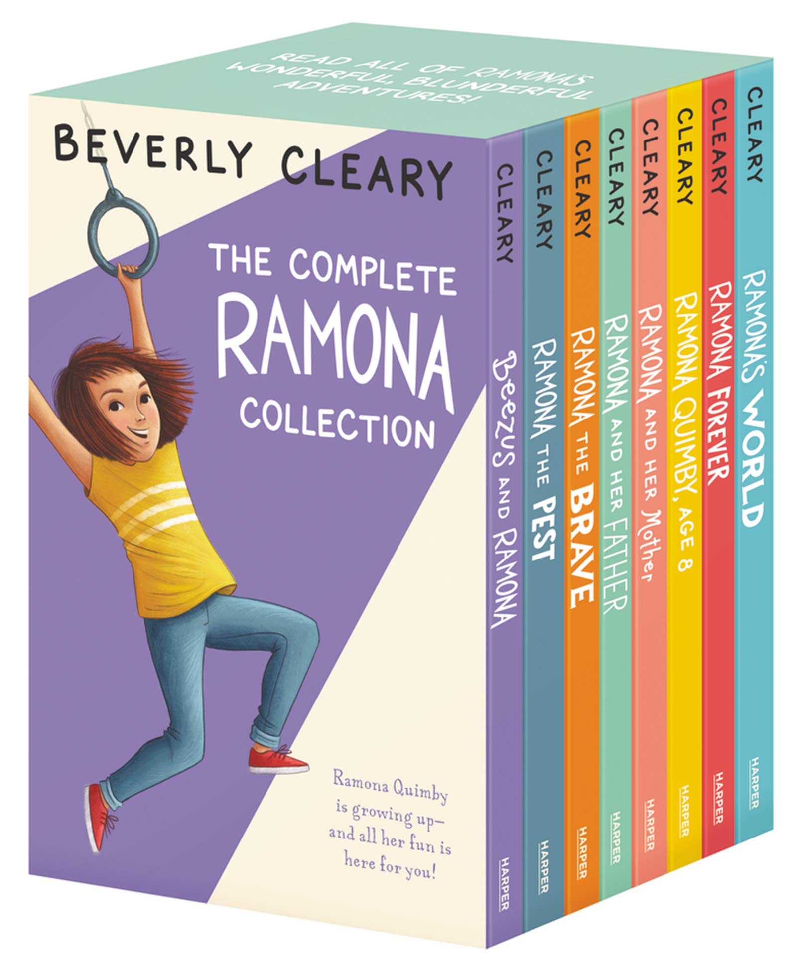 The Complete 8Book Ramona Collection: Beezus And Ramona, Ramona And Her Father, Ramona And Her Mother, Ramona Quimby, Age 8, Ra