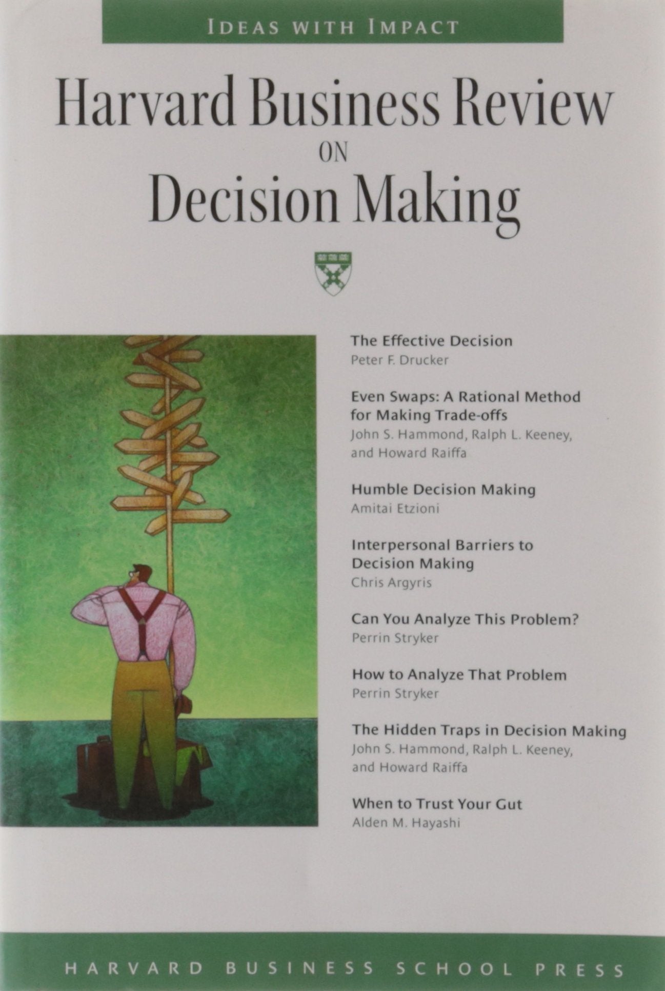 Harvard Business Review on Decision Making,New