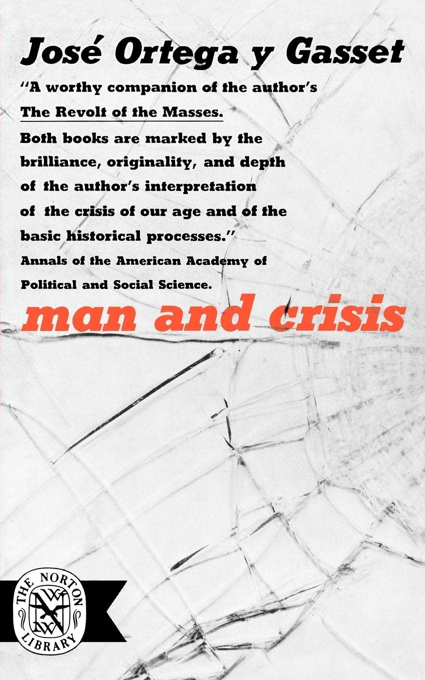 Man and Crisis (Norton Library),Used