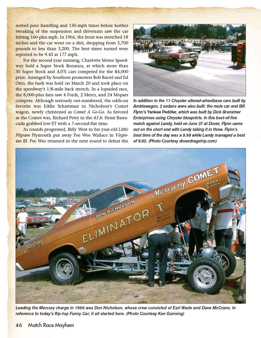 Match Race Mayhem: Drag Racing's Grudges, Rivalries and BigMoney Showdowns,Used