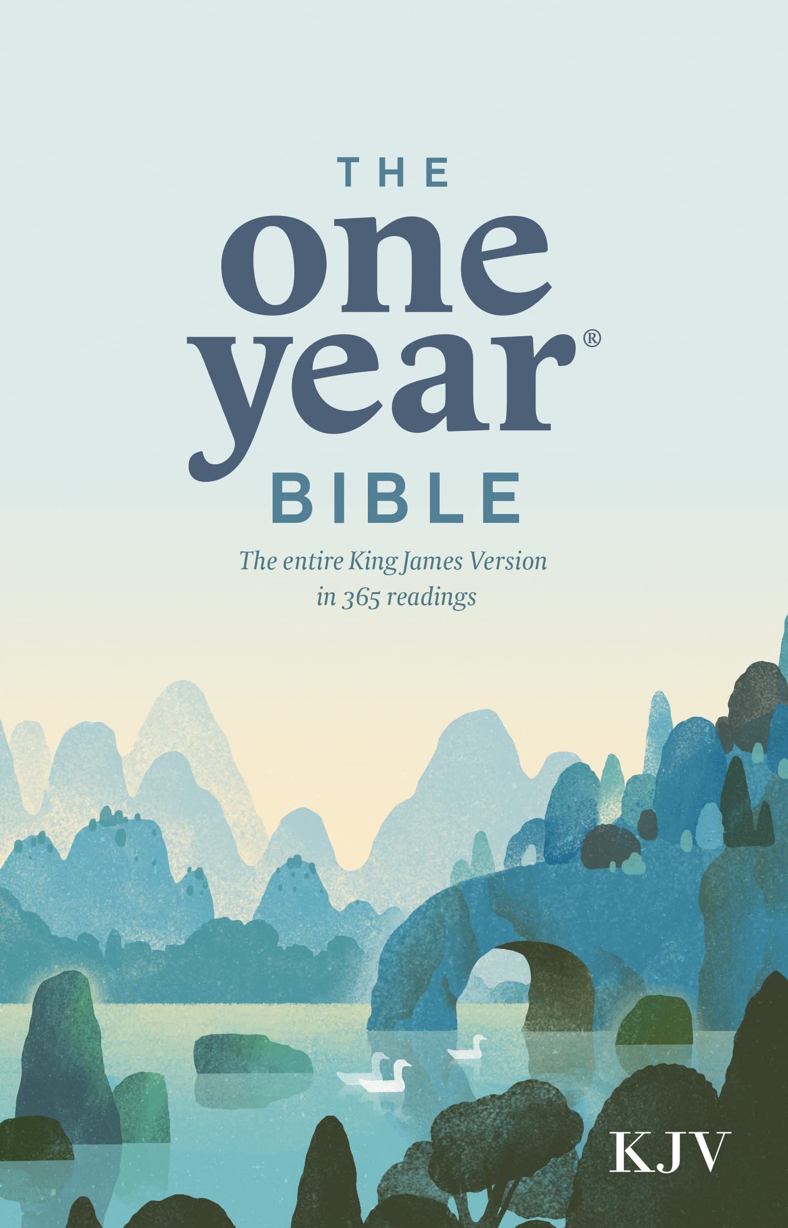 The One Year Bible KJV (Softcover),New