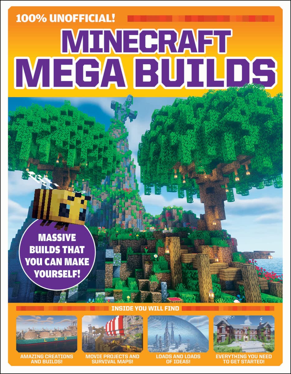Minecraft Mega Builds: An Afk Book,Used