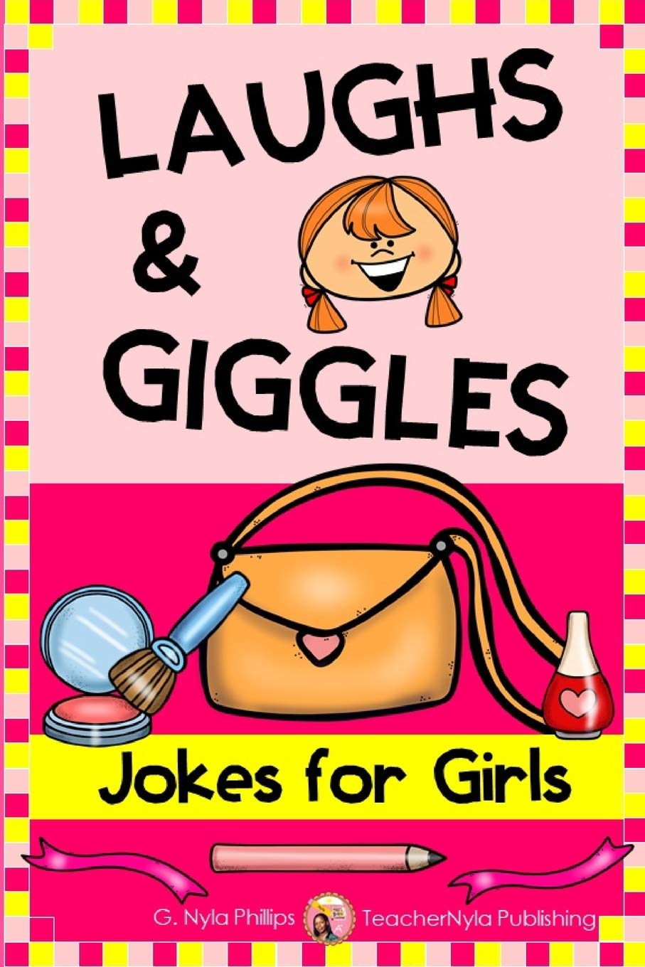 Jokes for Girls: Girls Love Jokes Too! Plus BFF KnockKnock Jokes and Tongue Twisters! (Themed Joke Books),Used