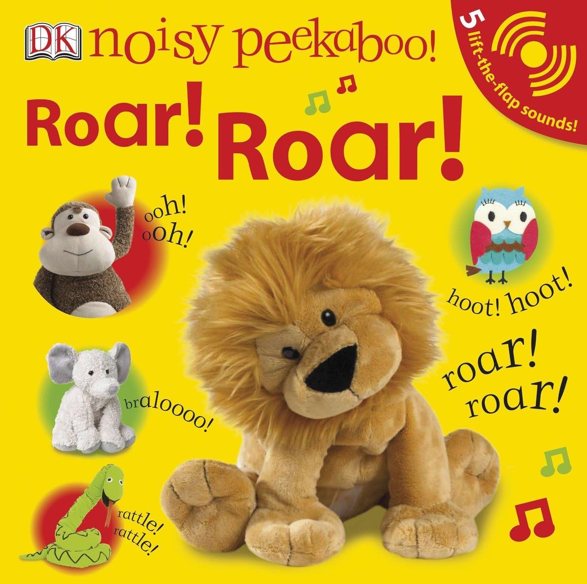 Noisy Peekaboo: Roar! Roar!: 5 LifttheFlap Sounds!,Used