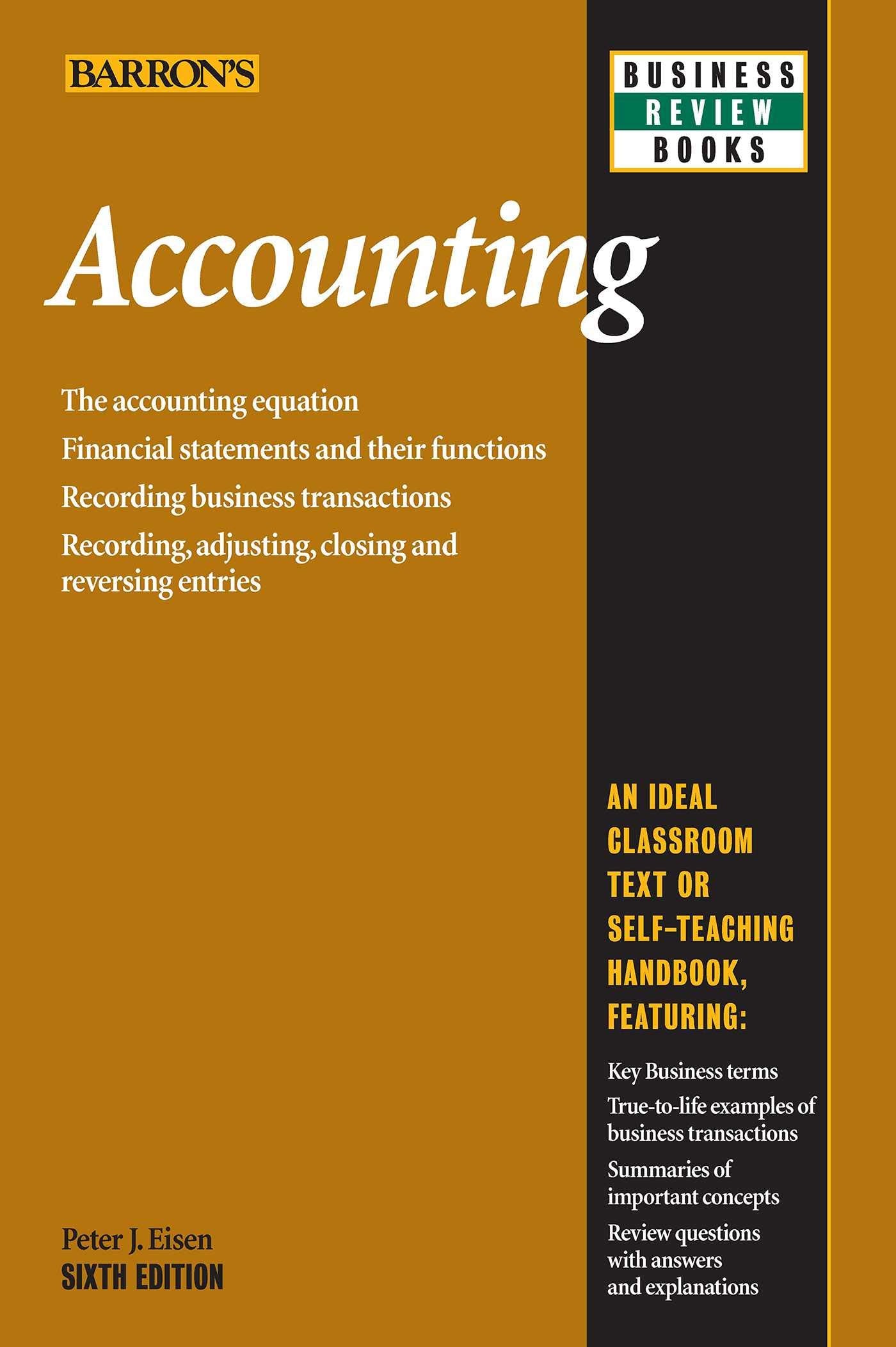 Accounting (Barron's Business Review),New