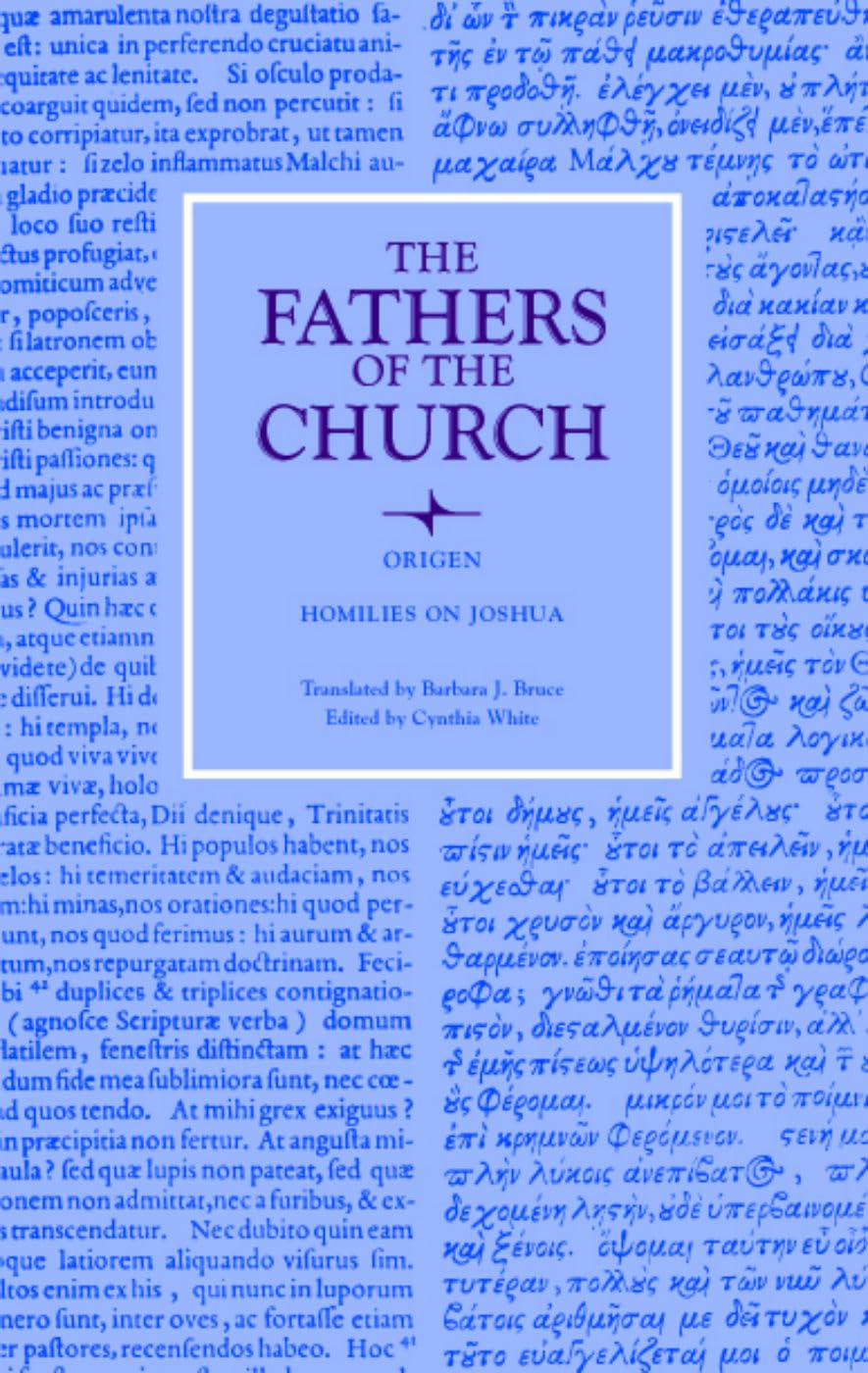 Homilies On Joshua (Fathers Of The Church Patristic Series),Used
