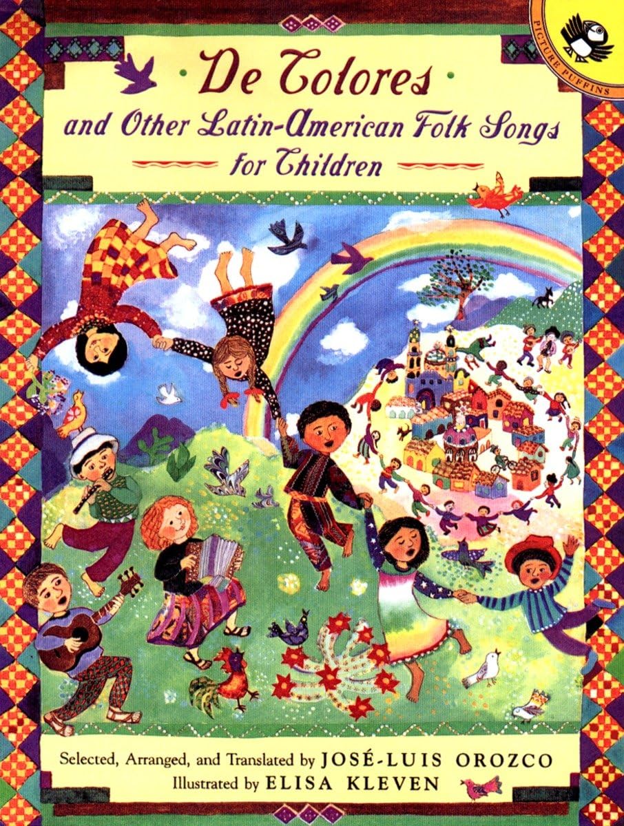 De Colores and Other Latin American Folksongs for Children (Anthology),Used