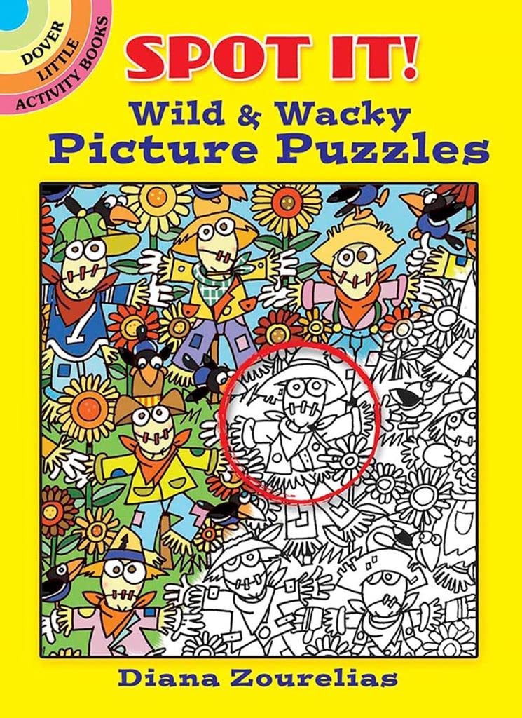 Spot It! Wild & Wacky Picture Puzzles (Dover Little Activity Books: Puzzles),Used