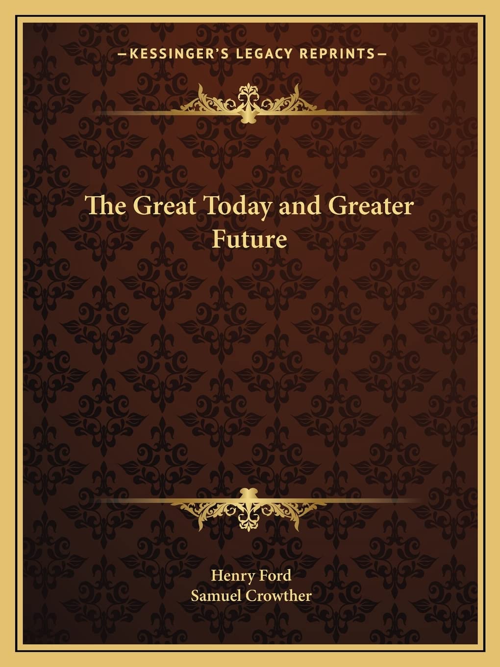The Great Today and Greater Future,Used
