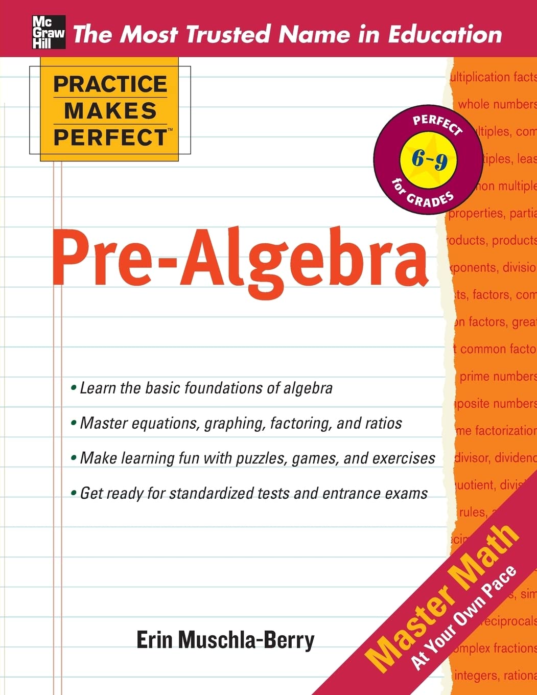 Practice Makes Perfect PreAlgebra,Used