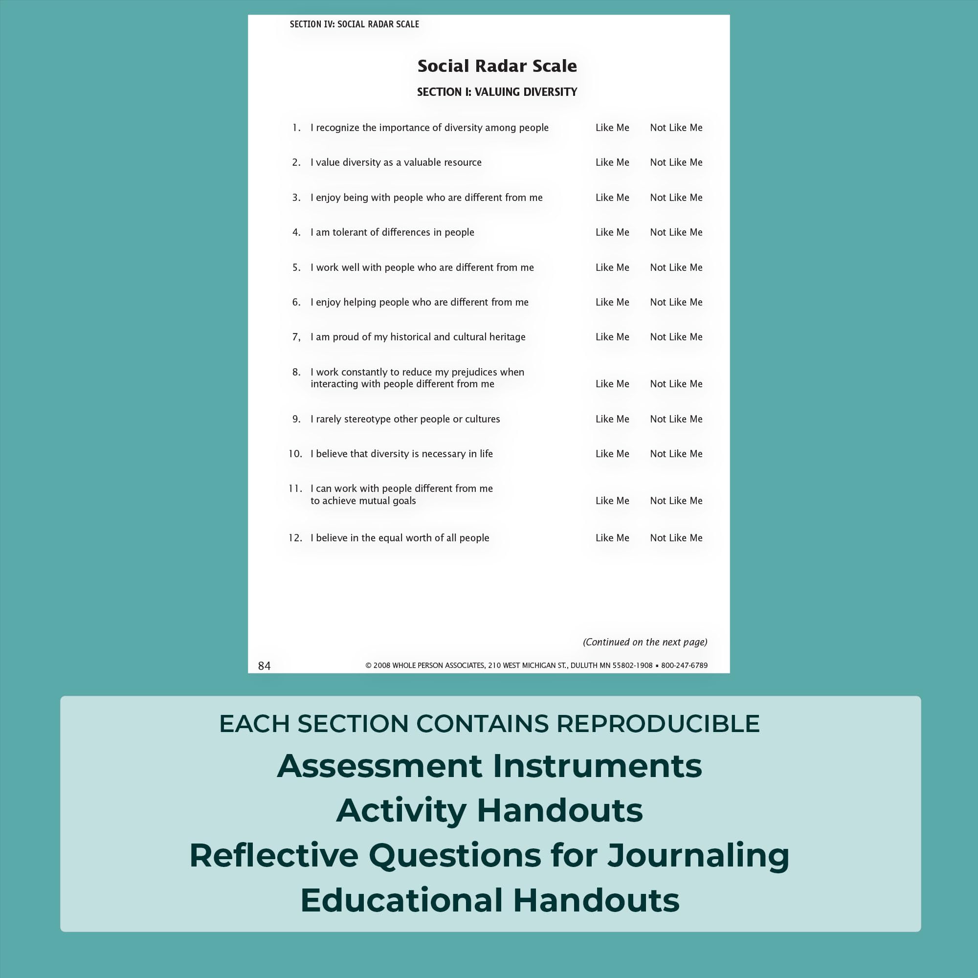 The Communication Skills Workbook Reproducible SelfAssessments, Exercises & Educational Handouts (Mental Health & Life Skills,New