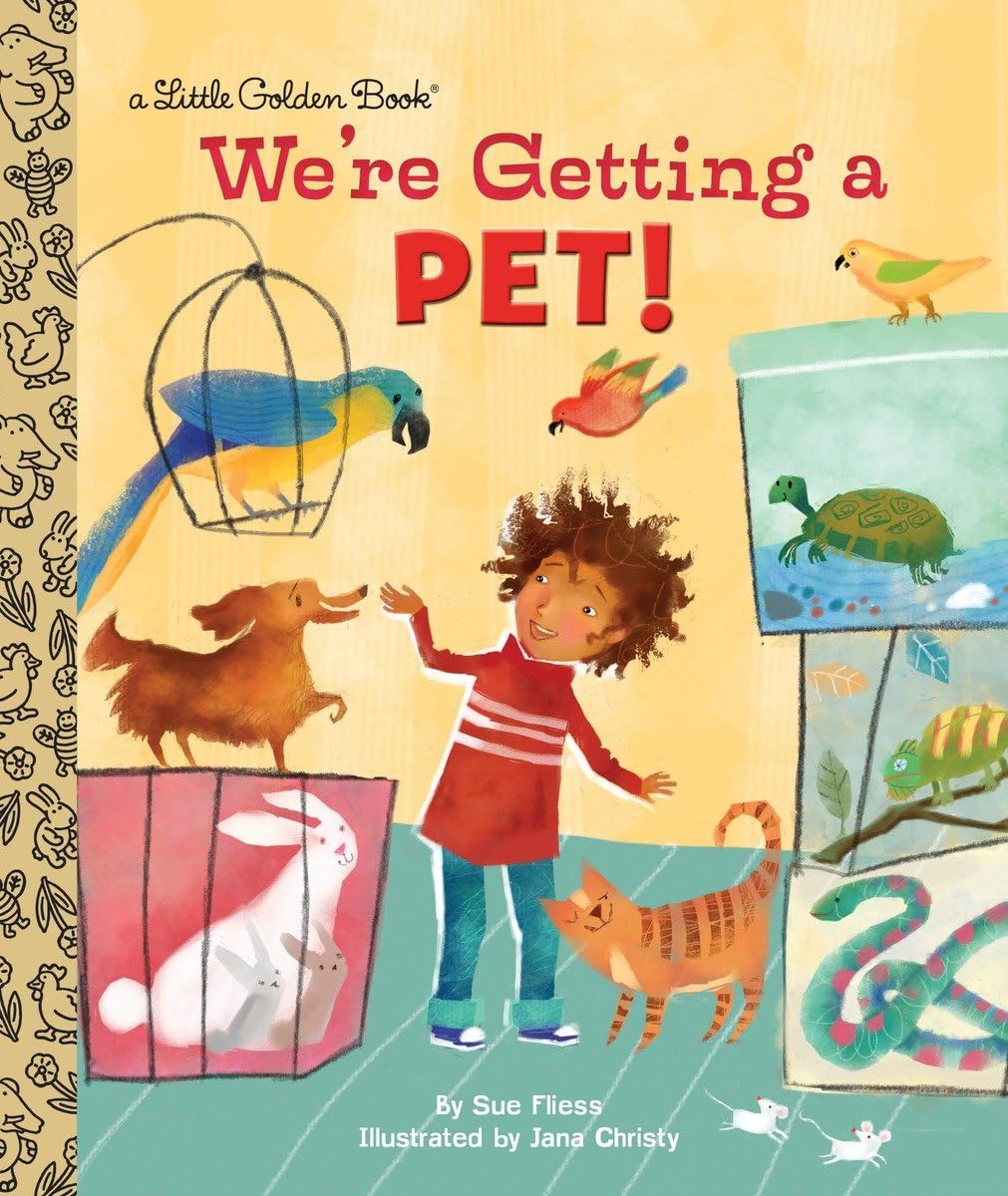 We're Getting a Pet! (Little Golden Book),Used