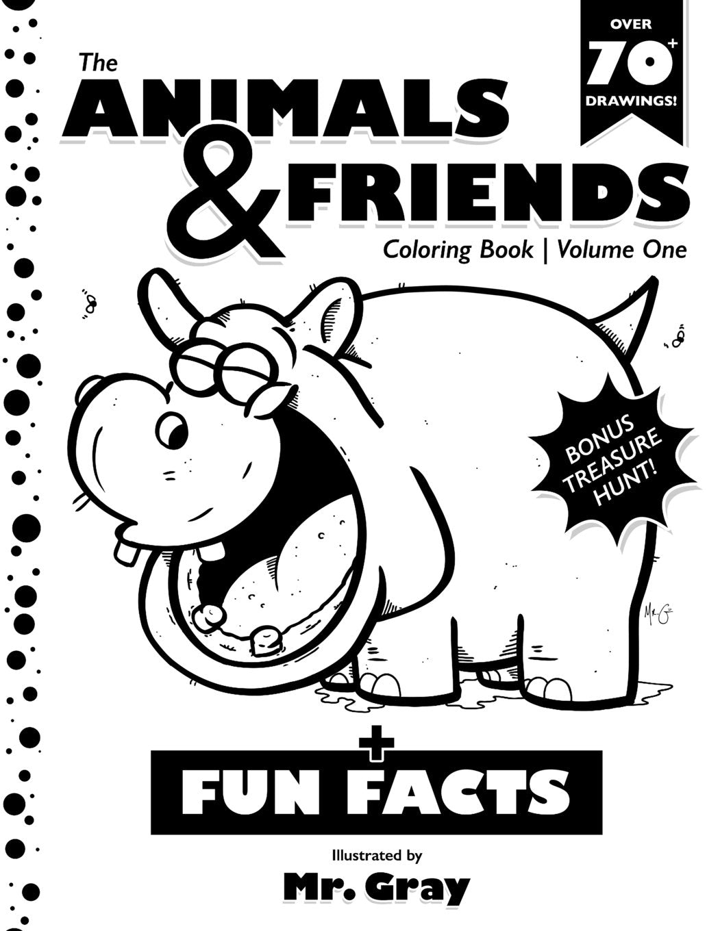 The Animals & Friends Coloring Book,Used