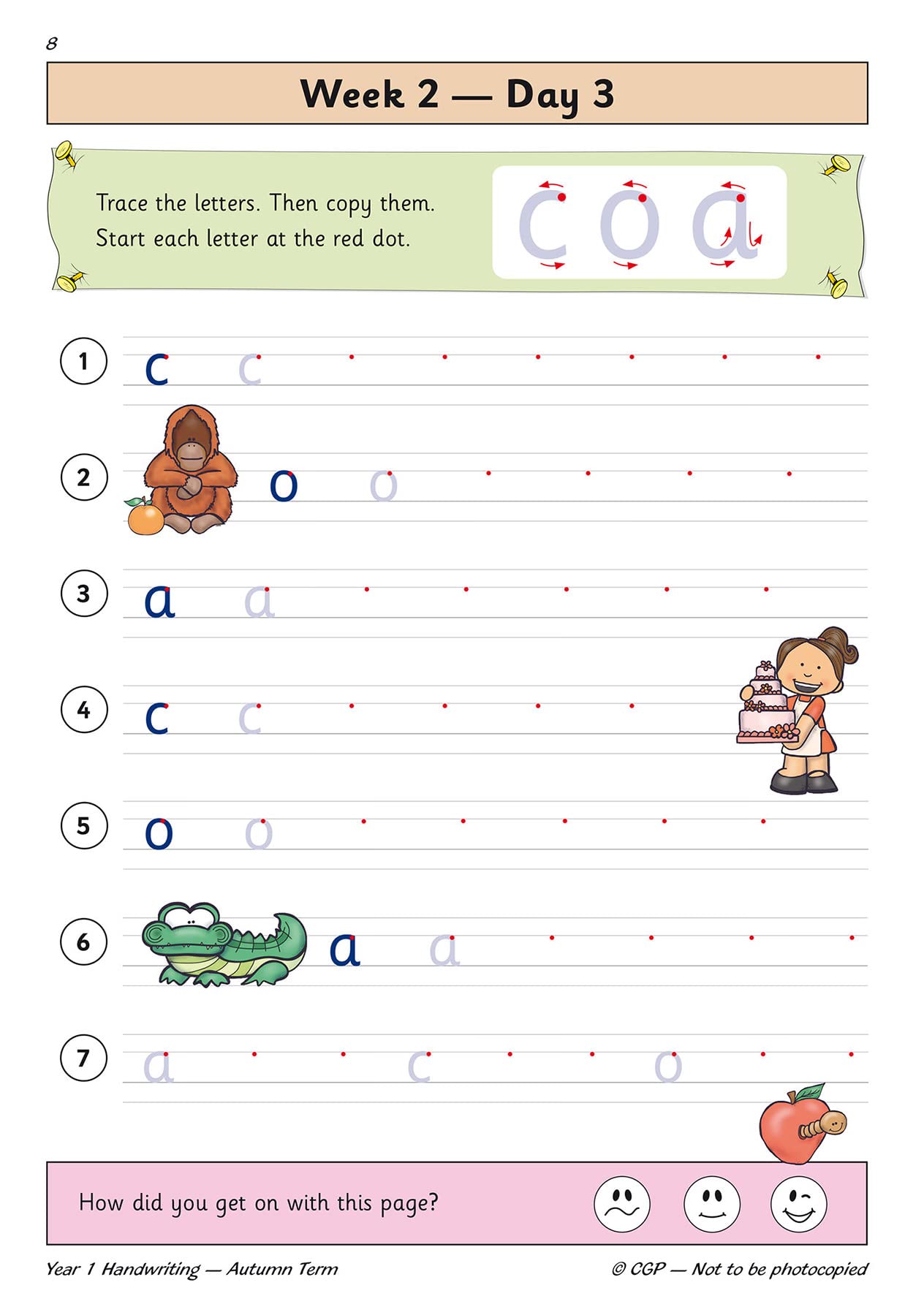 New KS1 Handwriting Daily Practice Book: Year 1 Autumn Term: superb for catchup and learning at home (CGP KS1 English),Used
