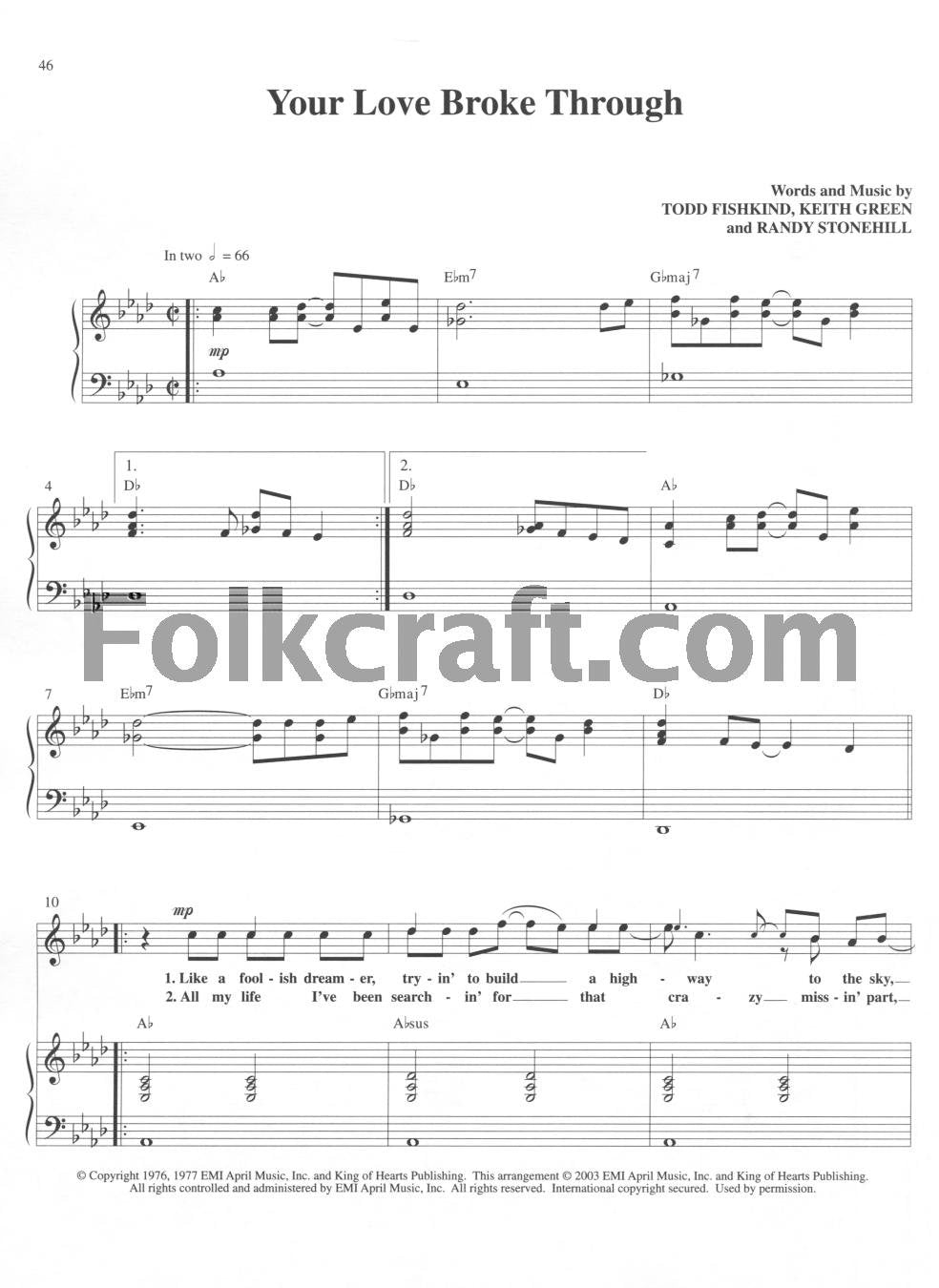 Newsong More Life Piano, Vocal and Guitar Chords,Used