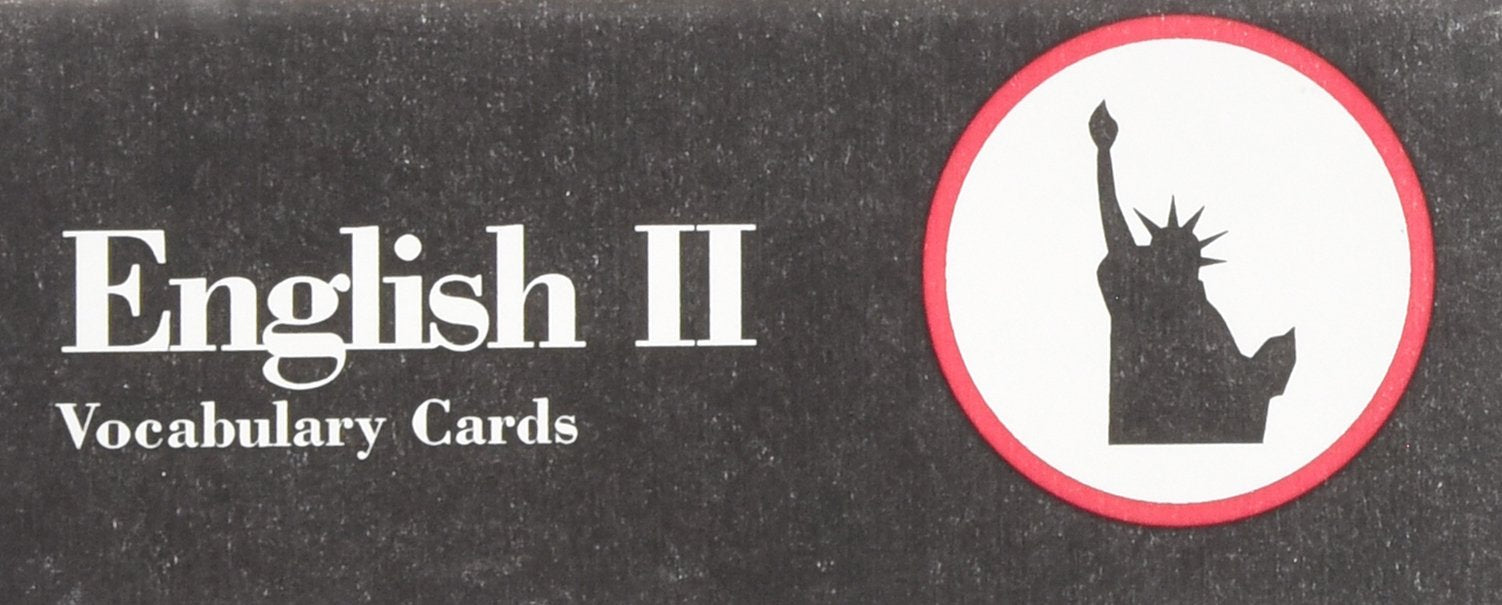 English Vocabulary Cards Set No. 2,Used