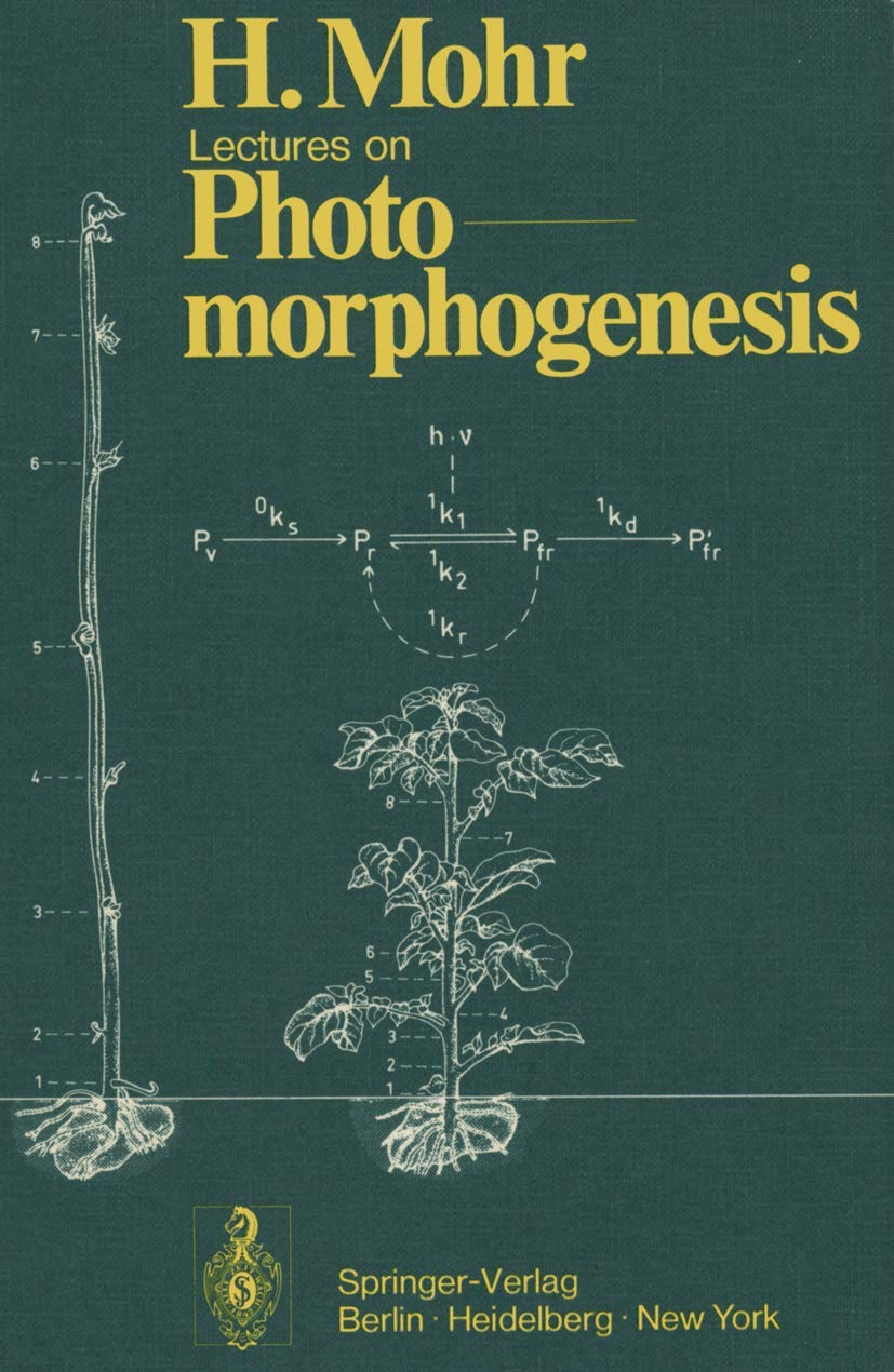 Lectures on Photomorphogenesis,Used
