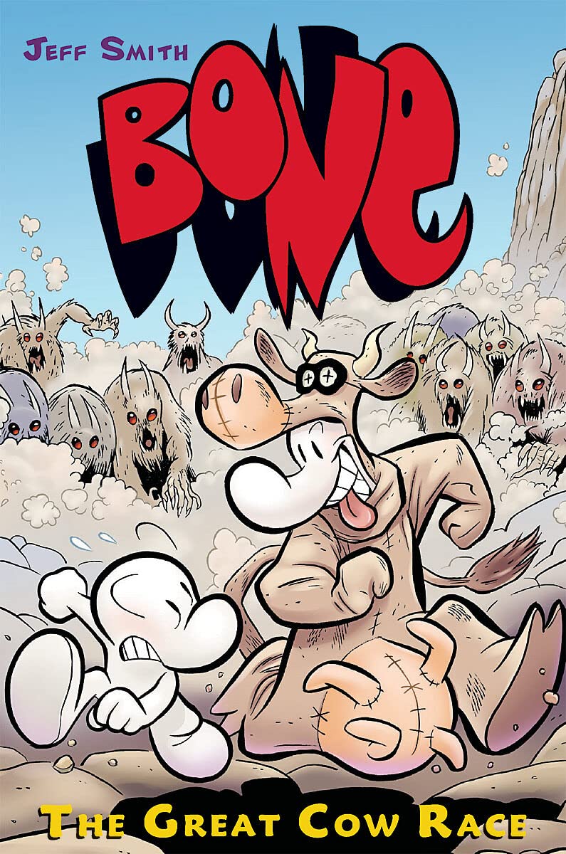 The Great Cow Race: A Graphic Novel (Bone #2),New