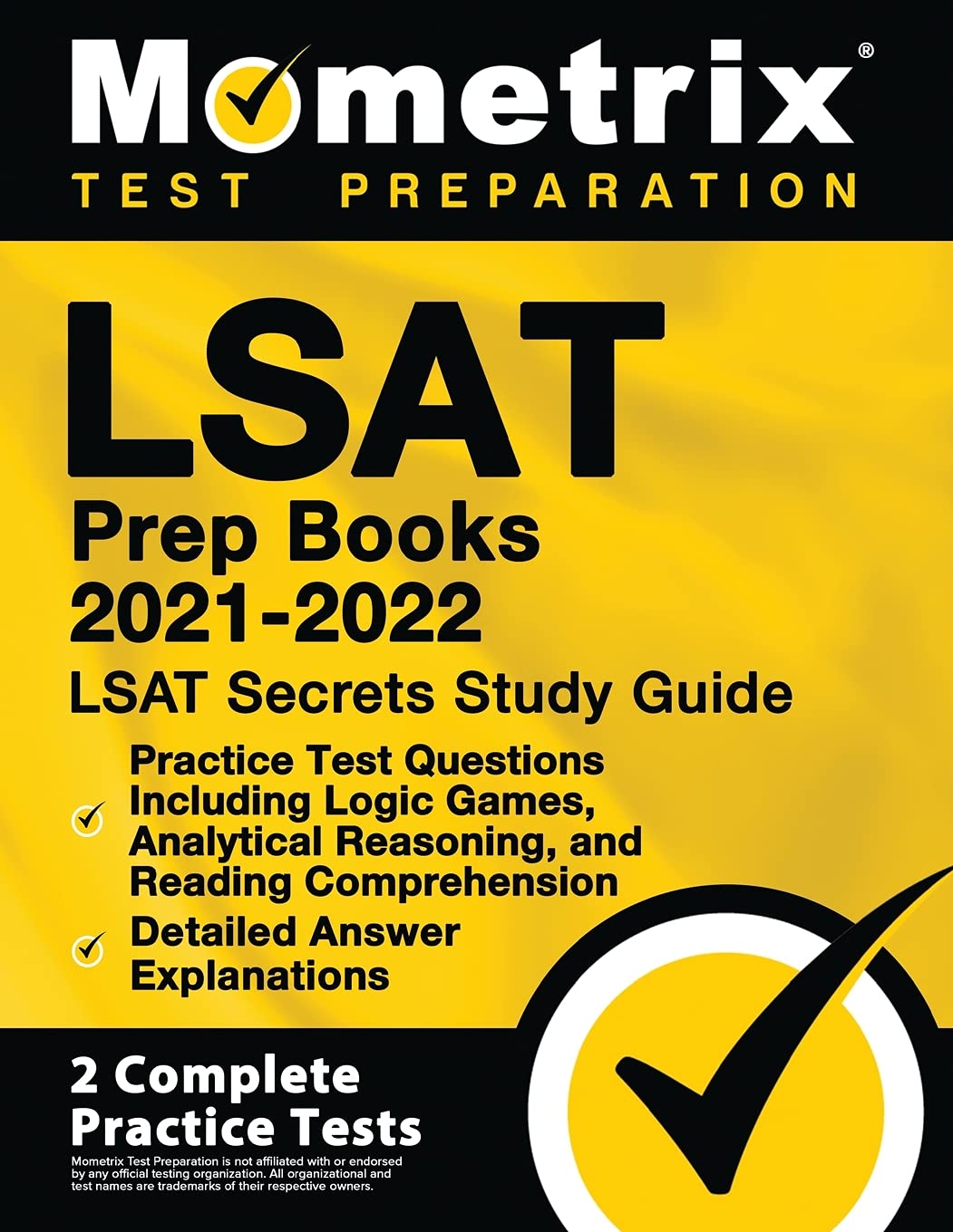 LSAT Prep Books 20212022  LSAT Secrets Study Guide, Practice Test Questions Including Logic Games, Analytical Reasoning, and R,Used