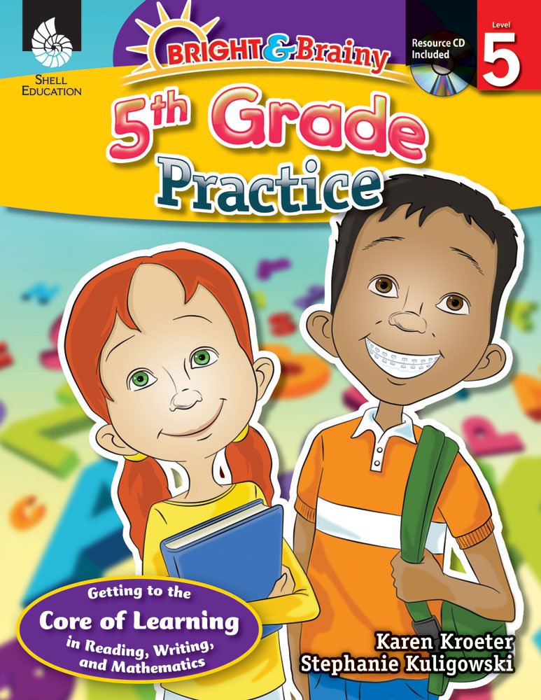 Bright & Brainy: 5th Grade Practice,Used