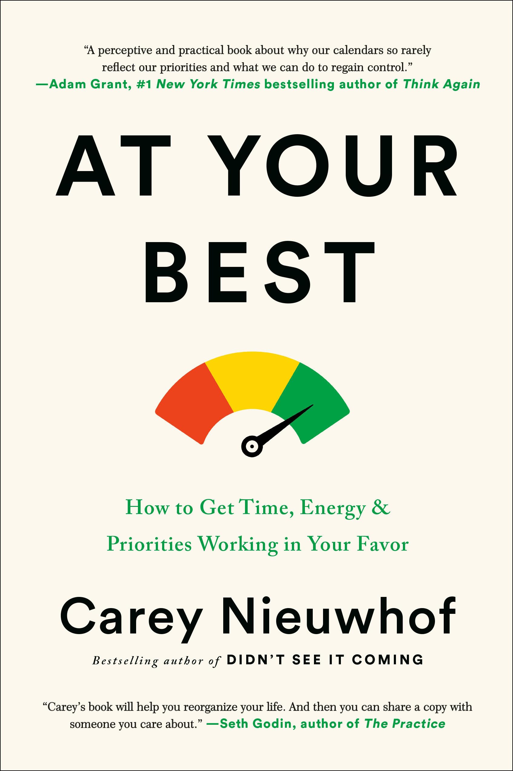At Your Best: How To Get Time, Energy, And Priorities Working In Your Favor,New