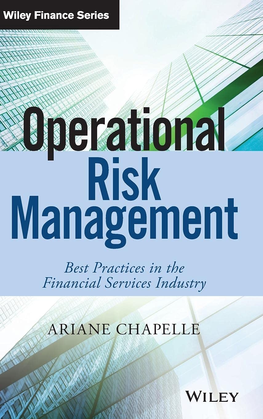 Operational Risk Management: Best Practices in the Financial Services Industry (The Wiley Finance Series),Used