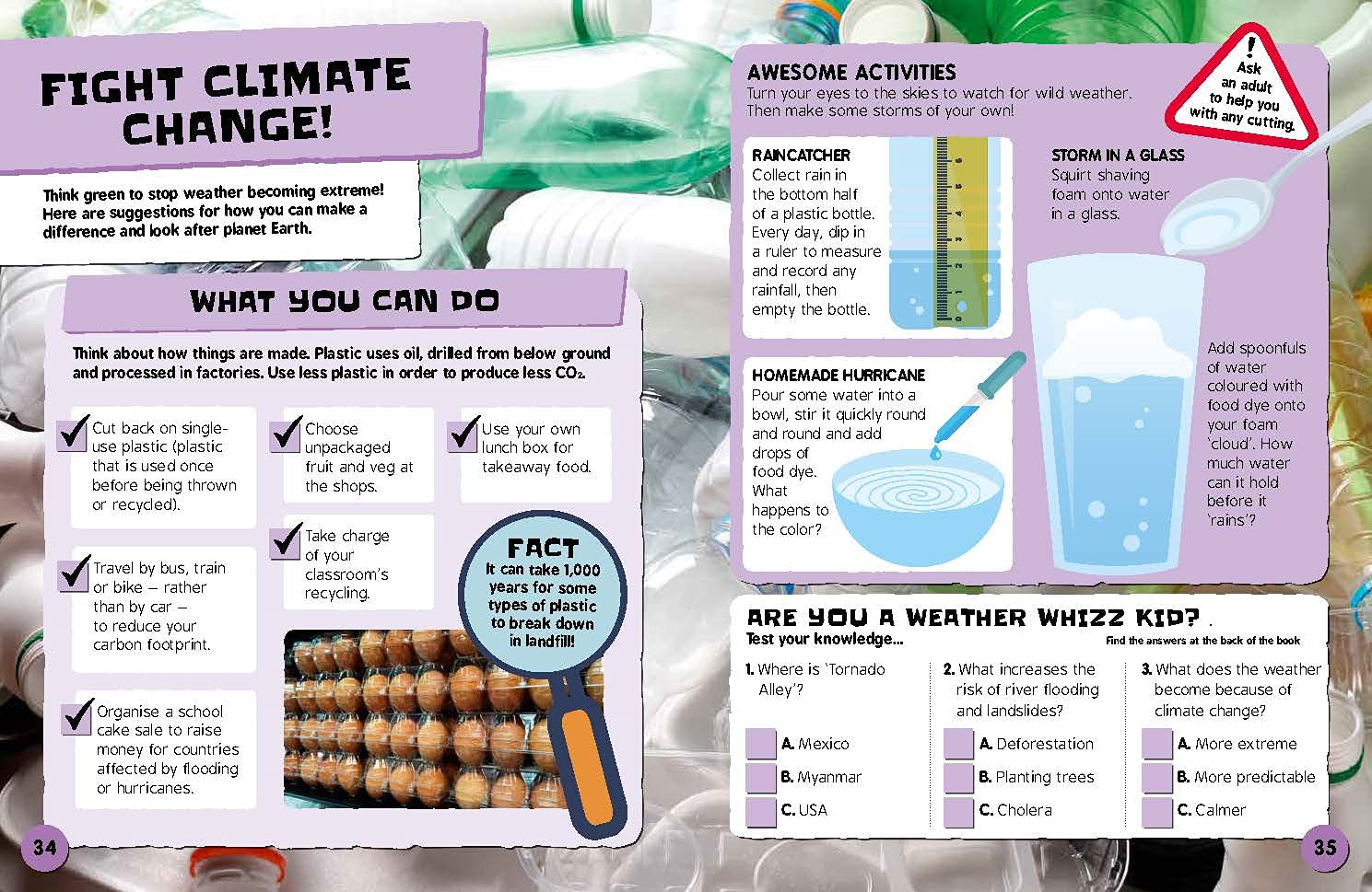 Weird Weather and Changing Climates: What's Happening to Our Planet and How can YOU Help? (Earth Action),Used
