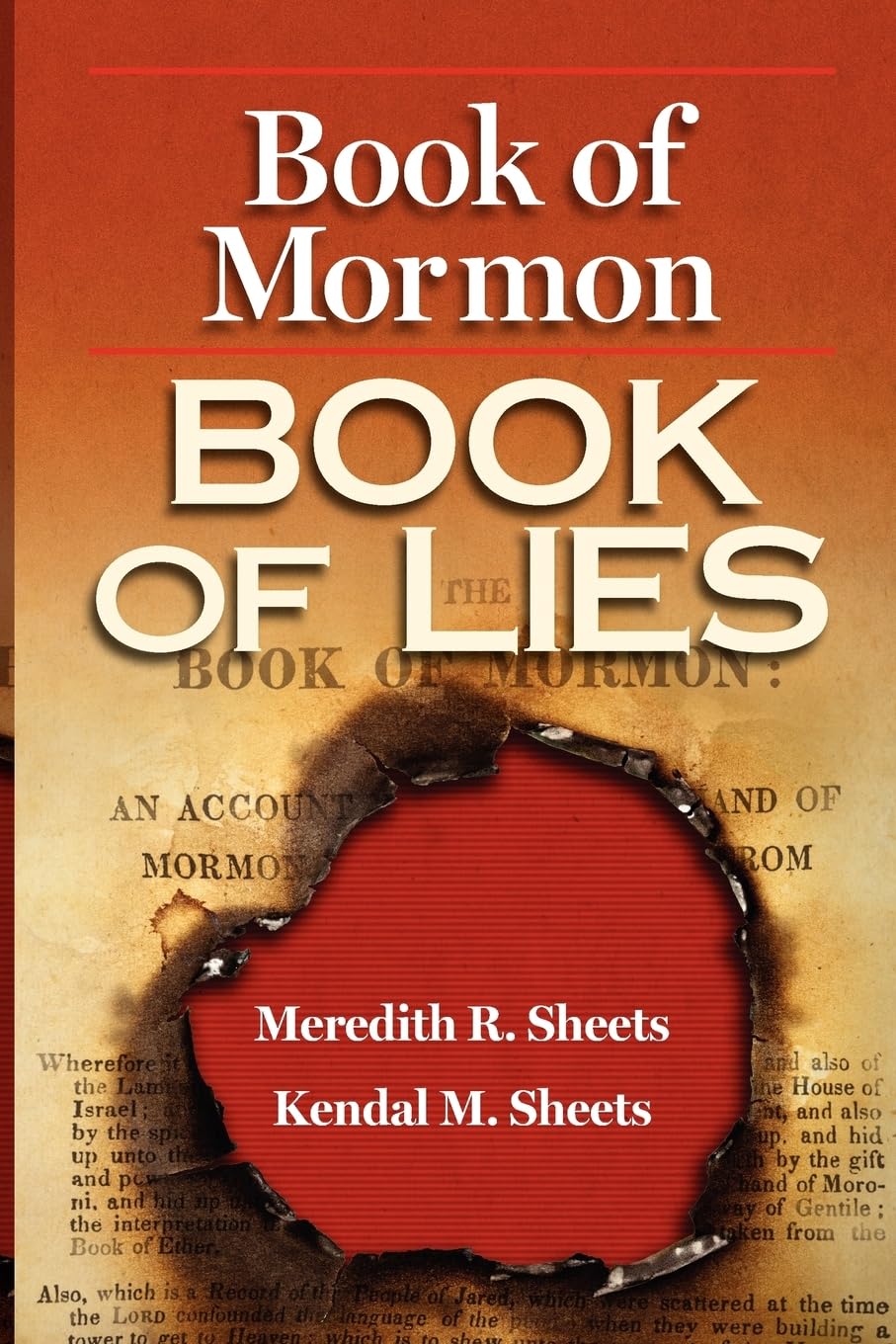 Book of Mormon Book of Lies,Used