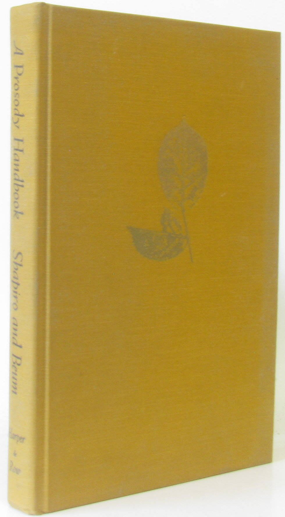 A Prosody Handbook,New