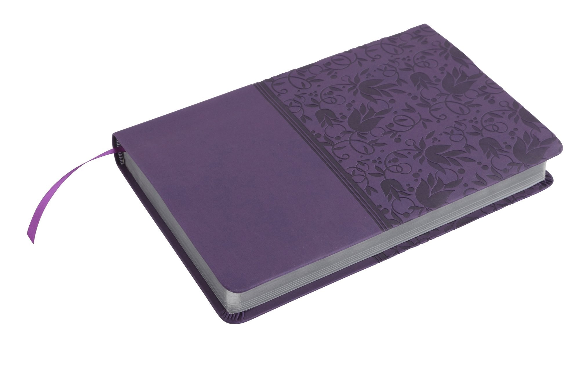 CSB Ultrathin Reference Bible, Purple LeatherTouch,Used