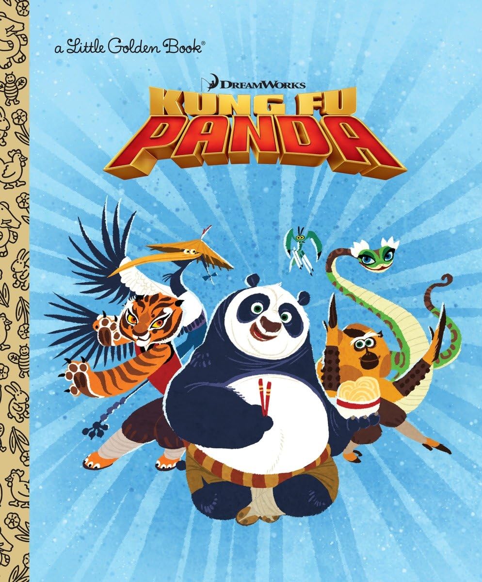 DreamWorks Kung Fu Panda (Little Golden Book),Used