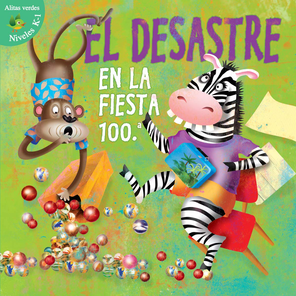 Desastre en la fiesta 100th Dia (Little Birdie Readers) (Spanish Edition),Used