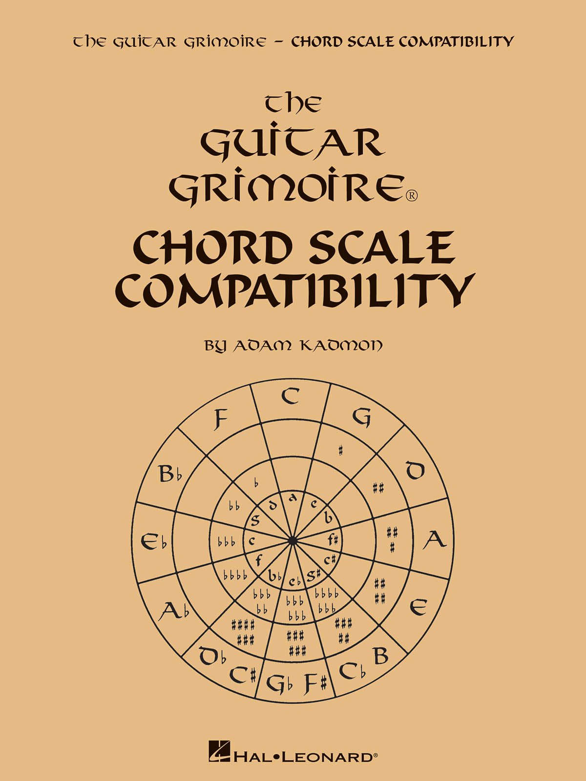 Guitar Grimoire Chord Scale Compatibility Updated Edition by Adam Kadmon,Used