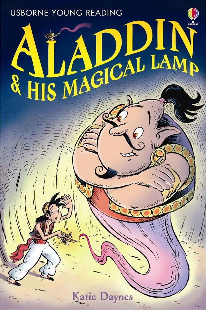 Aladdin And His Magical Lamp Usborne Young Reading 1 (3.11 Young Reading Series One with Audio CD),Used
