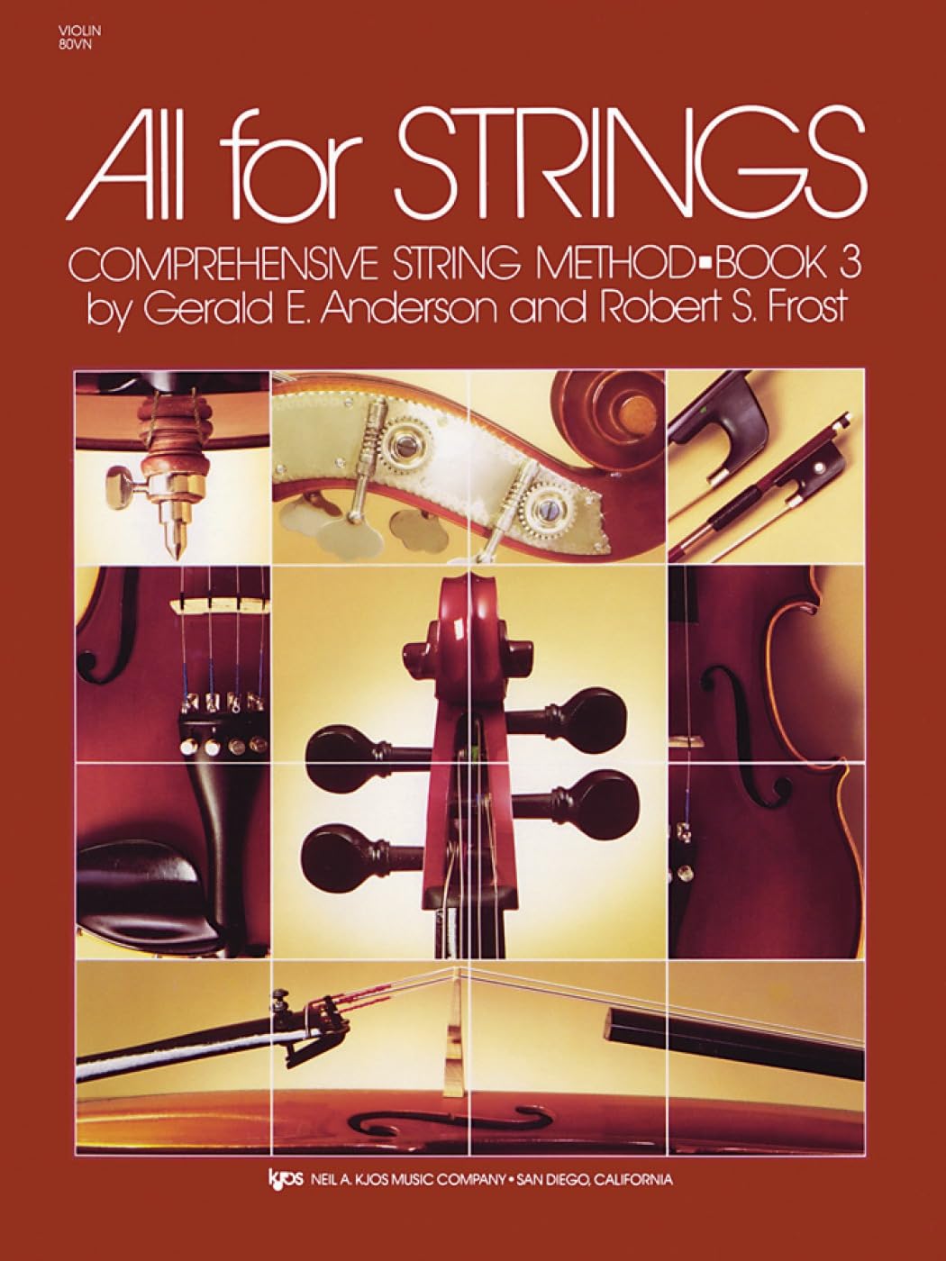 All For Strings Book 3: Violin,Used