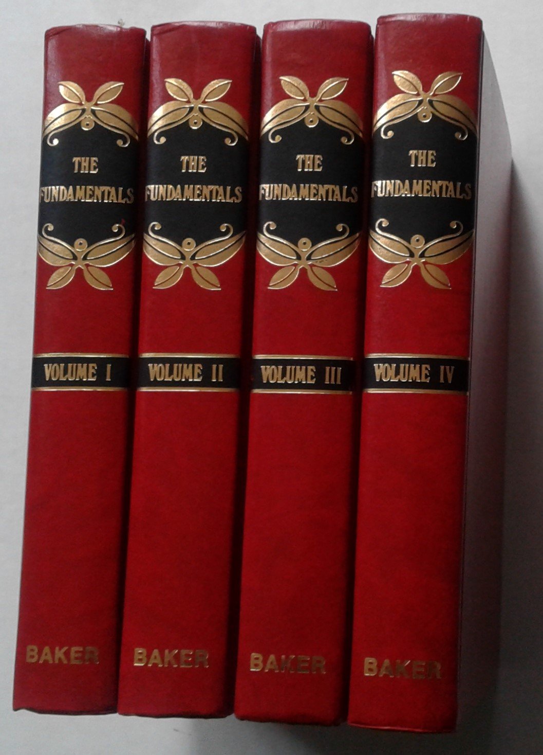 The Fundamentals: A Testimony To The Truth (4 Volume Set),New