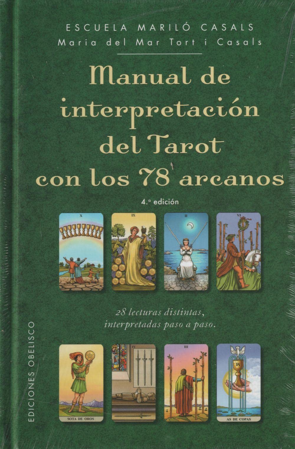 Manual de interpretacin del tarot con los 78 arcanos (Spanish Edition),Used