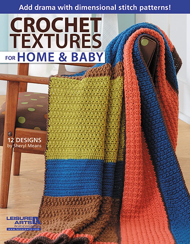 Crochet Textures For Home And Baby,Used