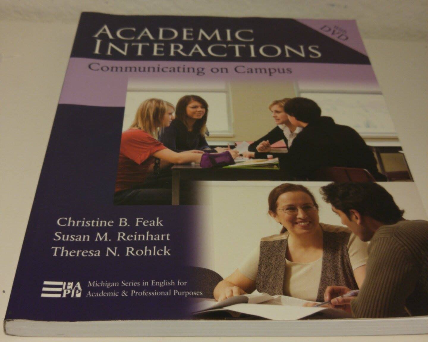 Academic Interactions: Communicating on Campus (Michigan Series In English For Academic & Professional Purposes),Used