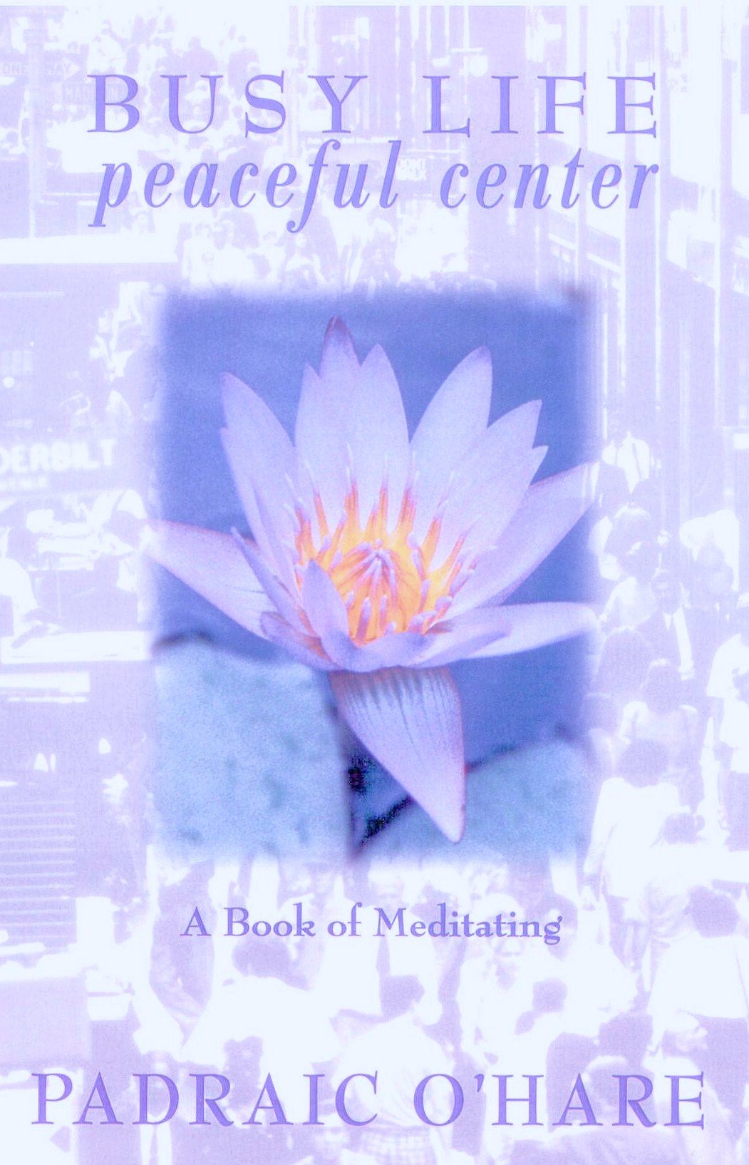 Busy Life, Peaceful Center: A Book of Meditating,Used