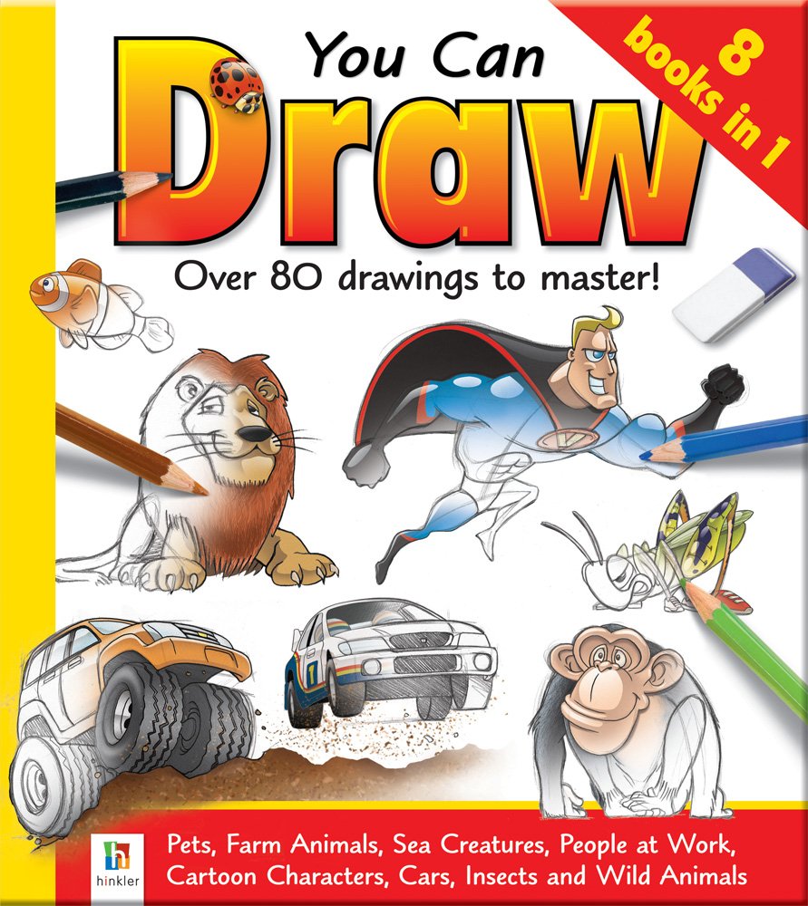 You Can Draw: Over 80 Drawings to Master,Used