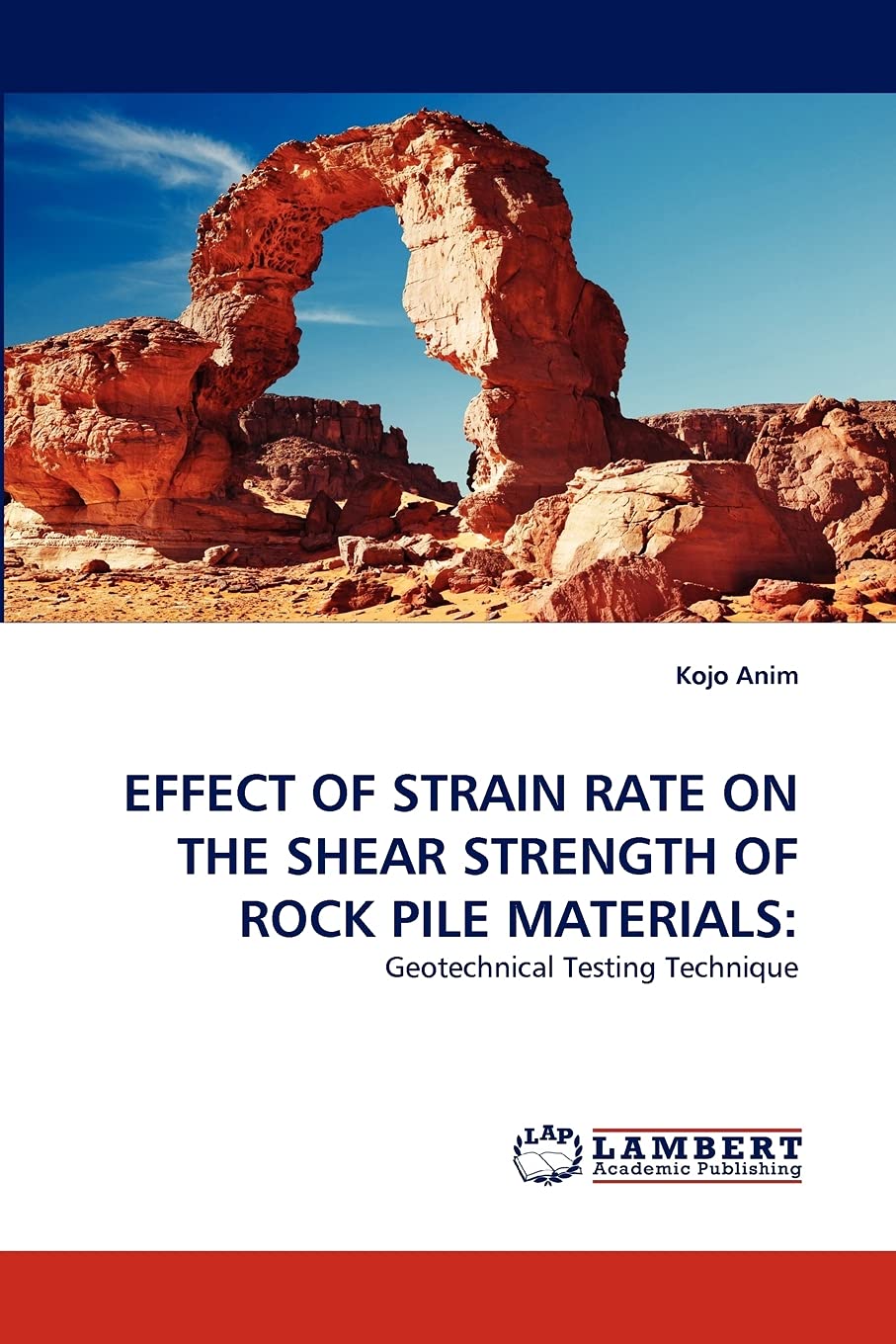 EFFECT OF STRAIN RATE ON THE SHEAR STRENGTH OF ROCK PILE MATERIALS:: Geotechnical Testing Technique,Used