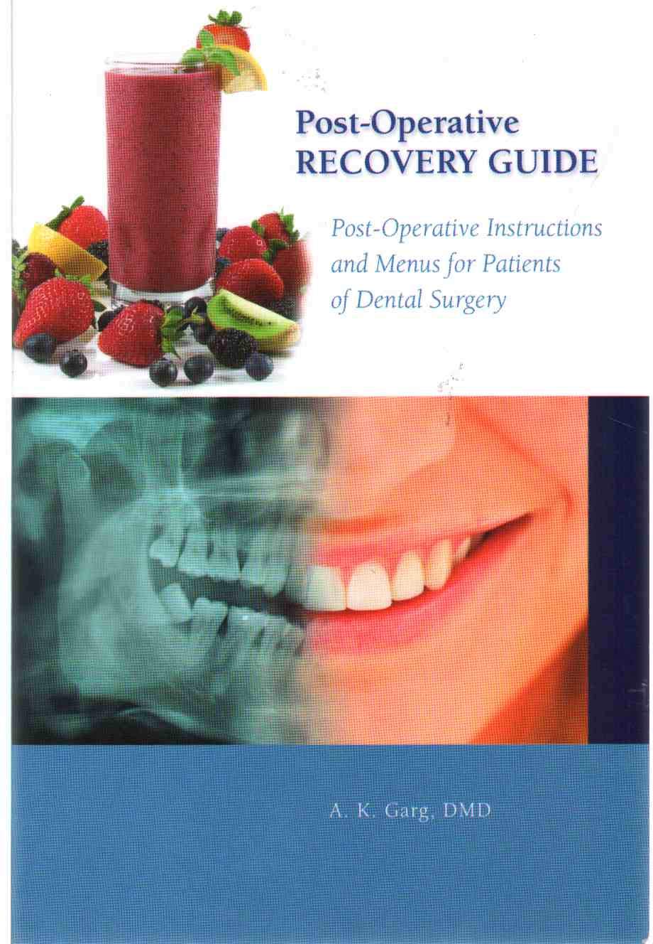 POSTOPERATIVE RECOVERY GUIDE,Used