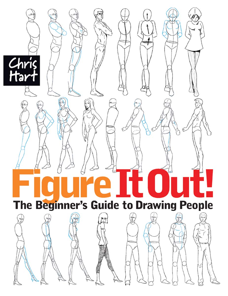 Figure It Out! The Beginner's Guide to Drawing People (Christopher Hart Figure It Out!),Used