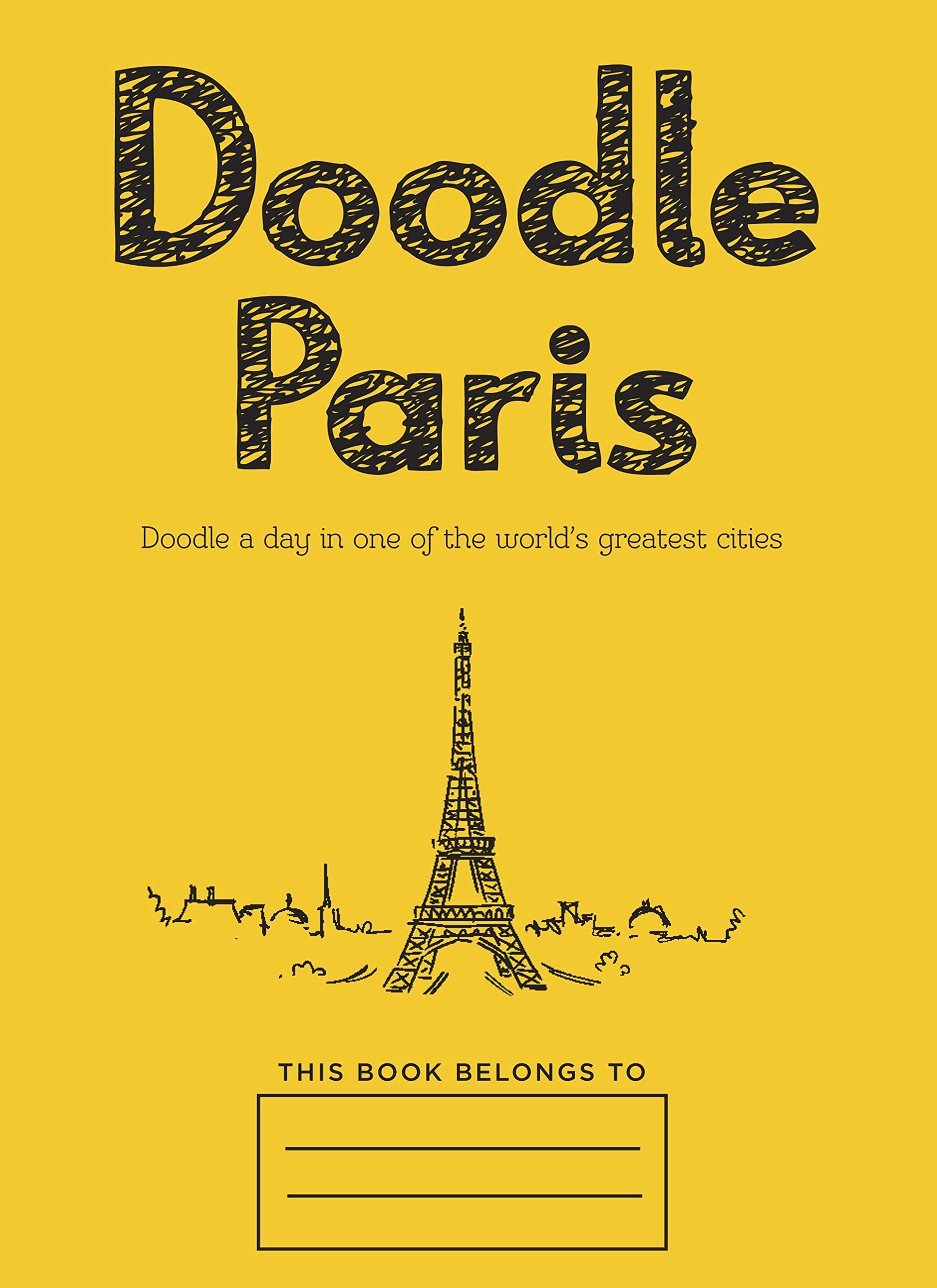 Doodle Paris: Draw your dream day spent in the French capital,Used