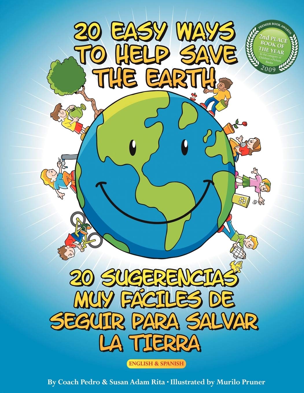 20 Easy Ways to Help Save the Earth (English and Spanish Edition),Used