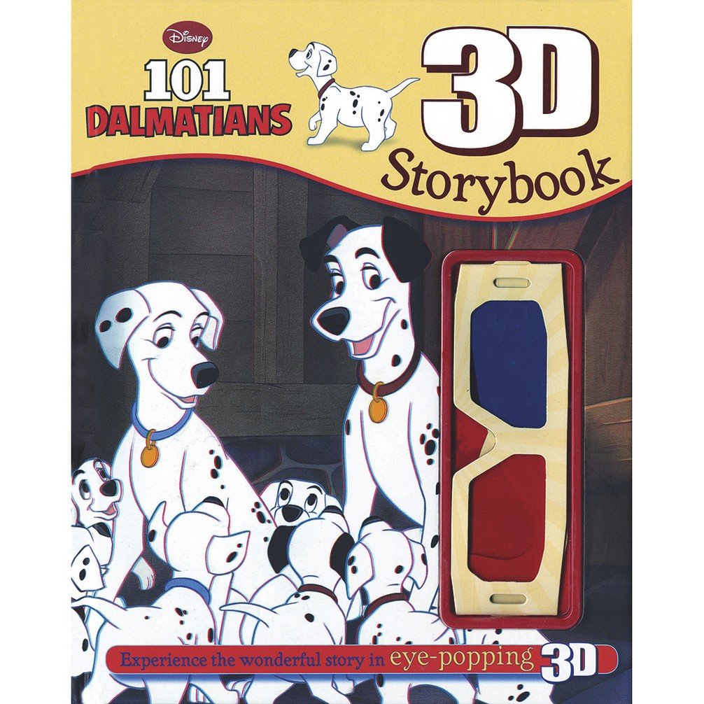 Disney 101 Dalmatians (Disney 3d Storybooks),Used